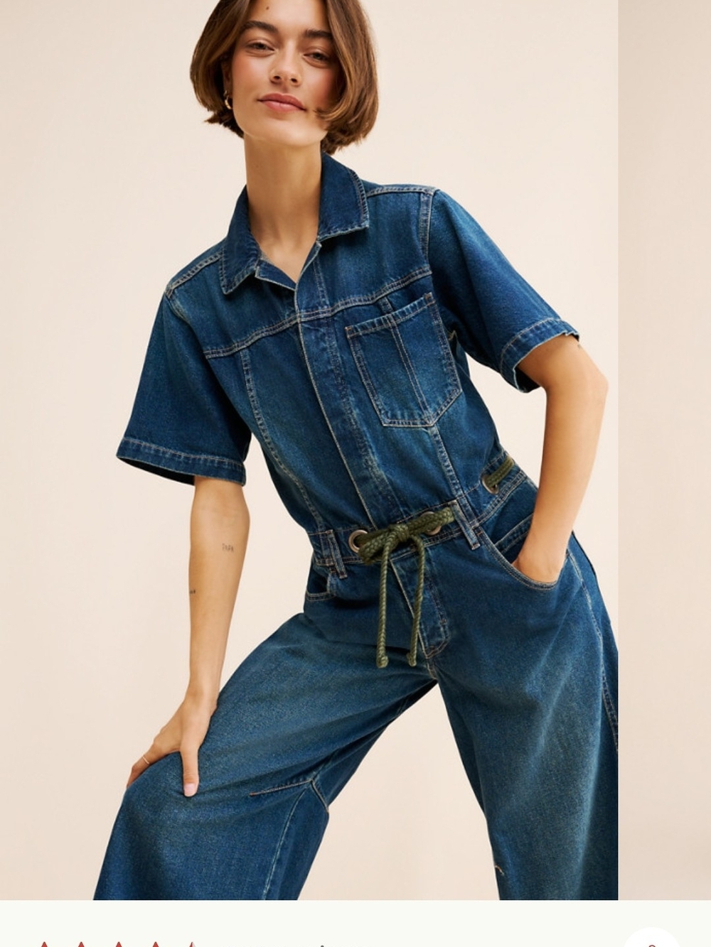 We The Free Edison Wide-Leg Coverall